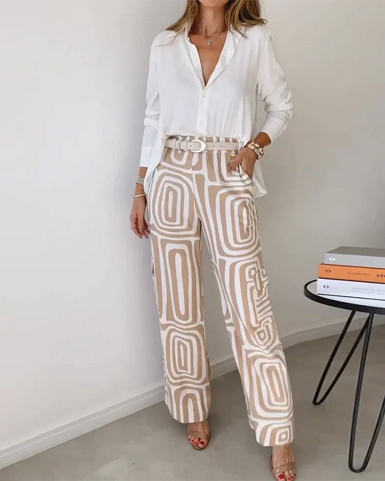 Emilia™ | STYLISH TROUSERS (+ FREE BLOUSE)