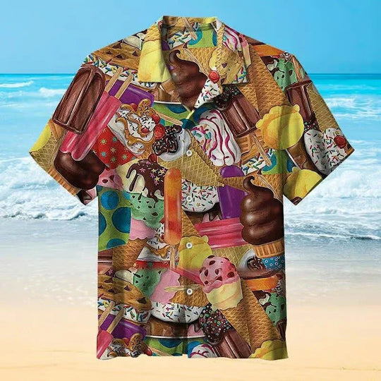 Kai - Fun Ice Print Hawaii Shirt