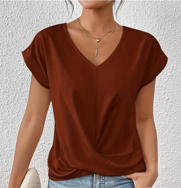 Sophia | Women's V-Neck Blouse