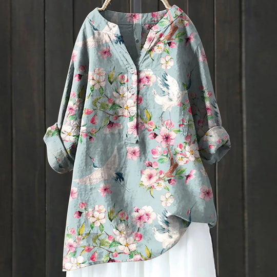 Lila™ | Floral Print Casual Blouse