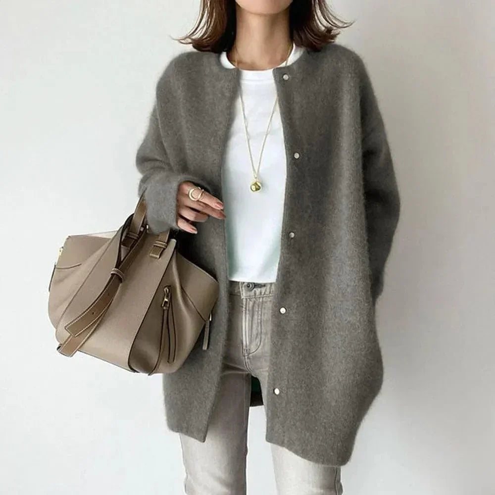 ADELINE - LUXURY BUTTON CARDIGAN